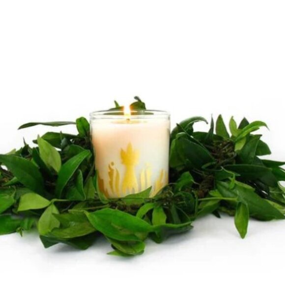 Malie Maile Lei Koke’e Soy Hawaiian aromatherapy Candle & Body Cream 2pc set - Picture 2 of 13